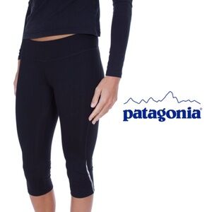 Patagonia Speedwork Capris | Lightweight Reflective Performance Leggings - XS